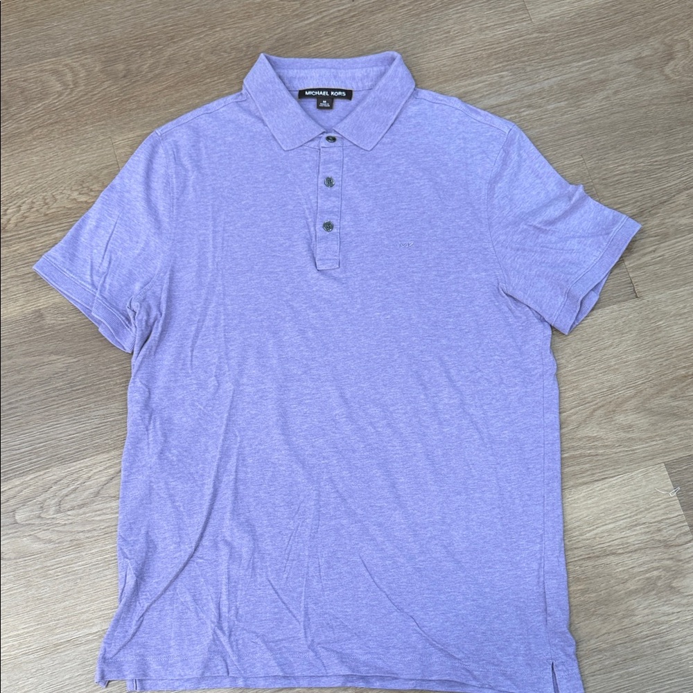 Michael Kors Men's Lavender Polo Shirt